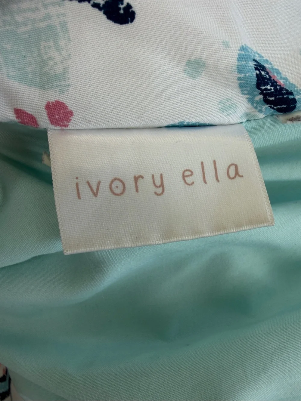 Ella Paisley Pink & Blue Comforter- TWIN
